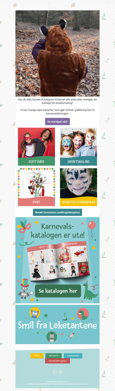 Mangler du noe til karneval? 😀