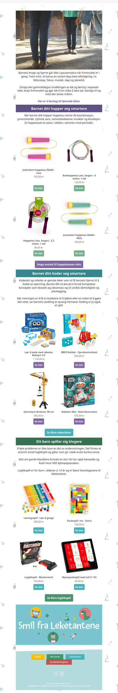 Vi avlyser friminuttet 😆