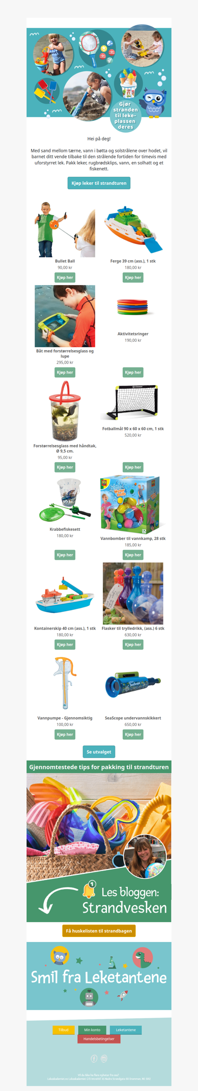 Sand og vann - en sikker favoritt 💦