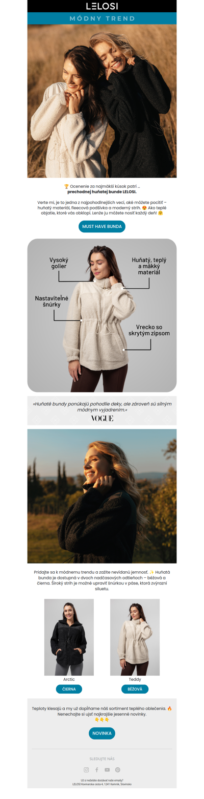 Tu sú! 😮📣 Huňaté bundy