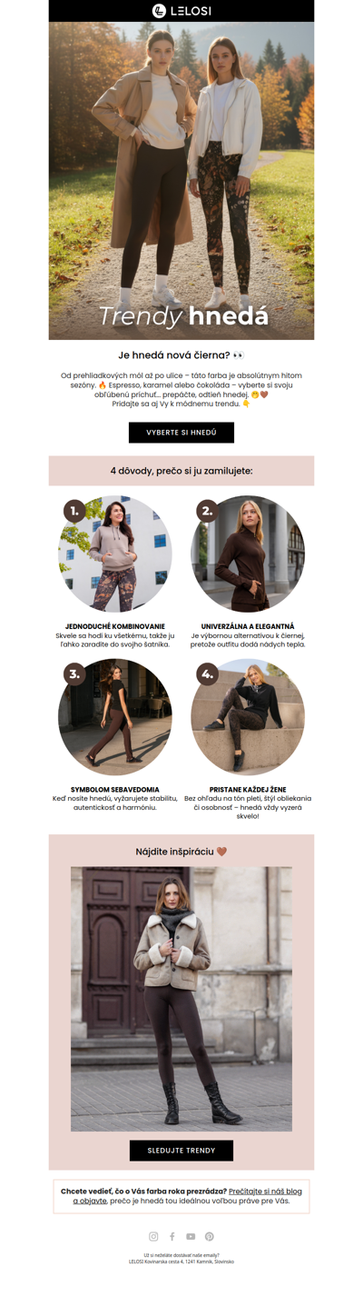 Farba roka je… 🤎