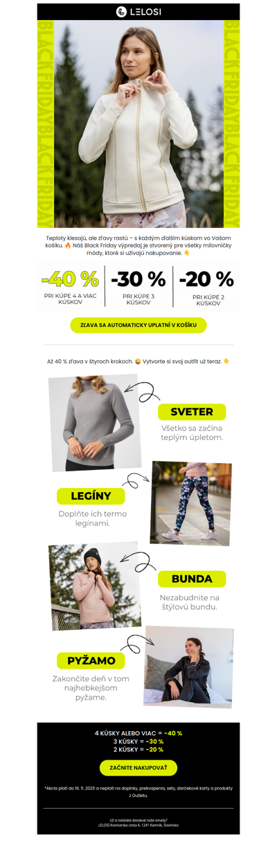 Haló, Black Friday výpredaj Vás volá! ☎️