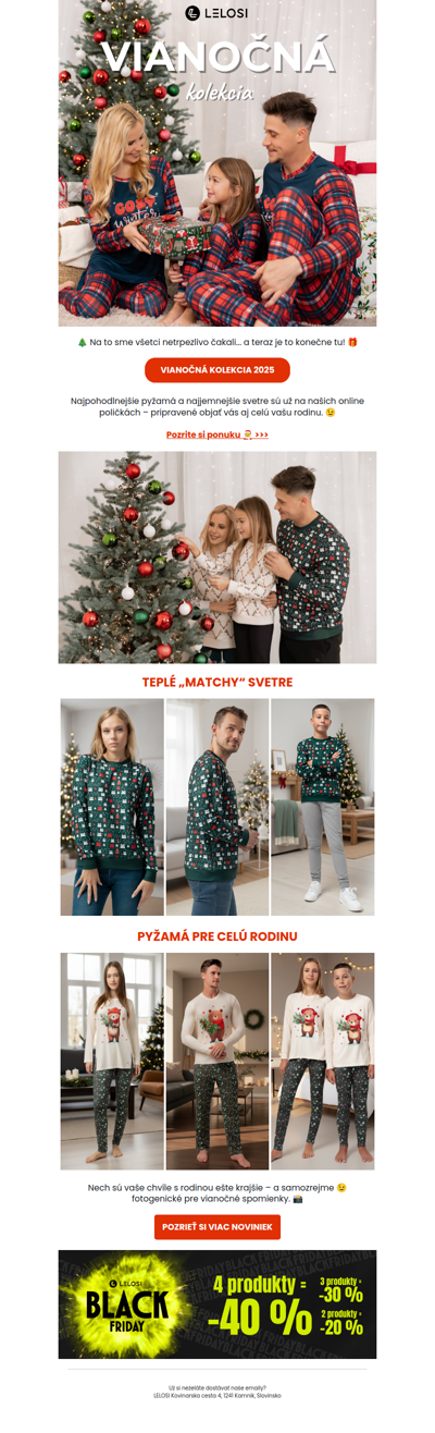 Ho ho ho, vianočná kolekcia je tu! 🎅🎁