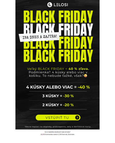 BLACK FRIDAY ⚫ BLACK FRIDAY