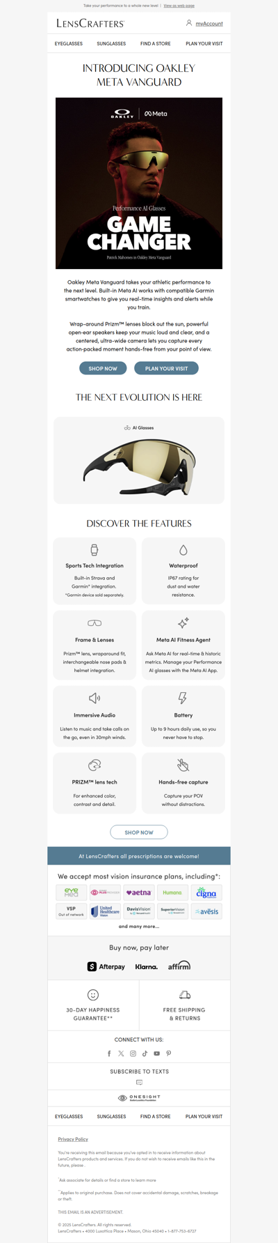 Now introducing Oakley Meta Vanguard