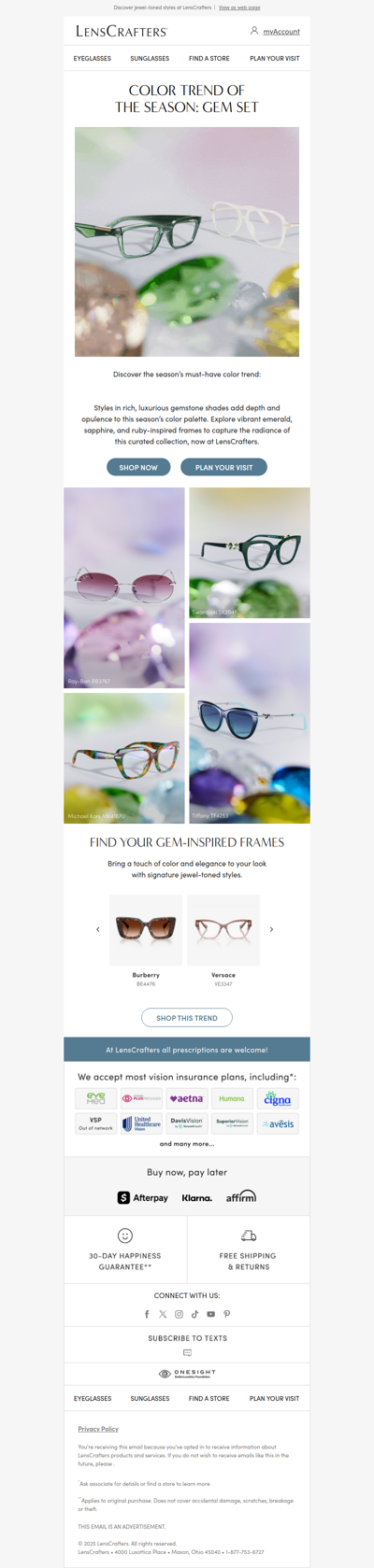 Introducing Gem Set, the color palette of the season