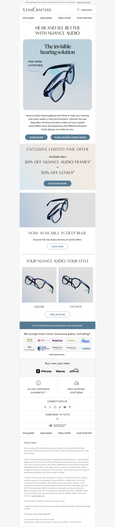 Hear and see the difference with Nuance Audio