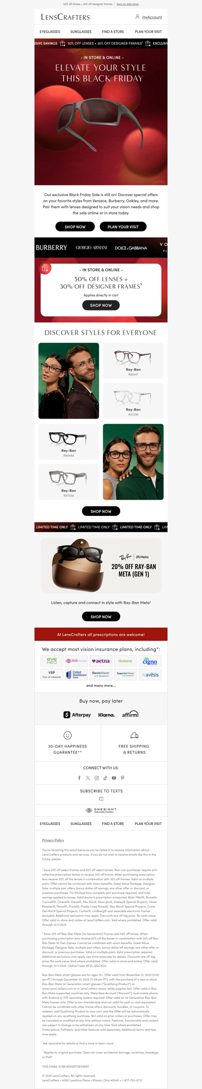 Look and see your best this Black Friday