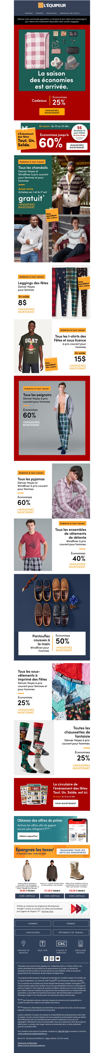 De grosses économies sur les cadeaux 🛍️ Tout. Un. Solde.