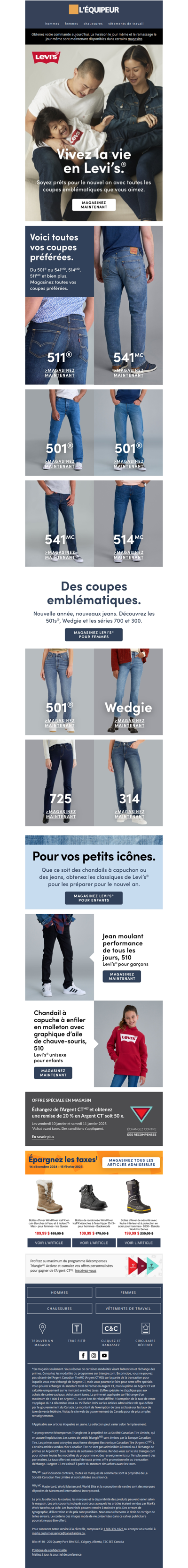 Nouvel an, nouveau Levi’s®.