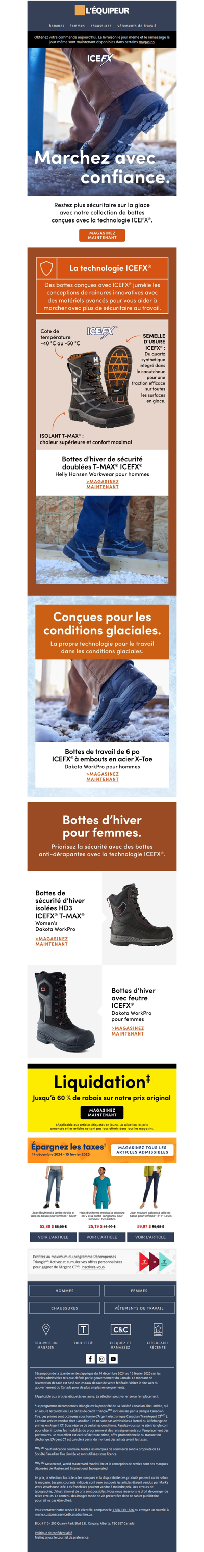 Bravez le travail en hiver avec ICEFX® ❄️