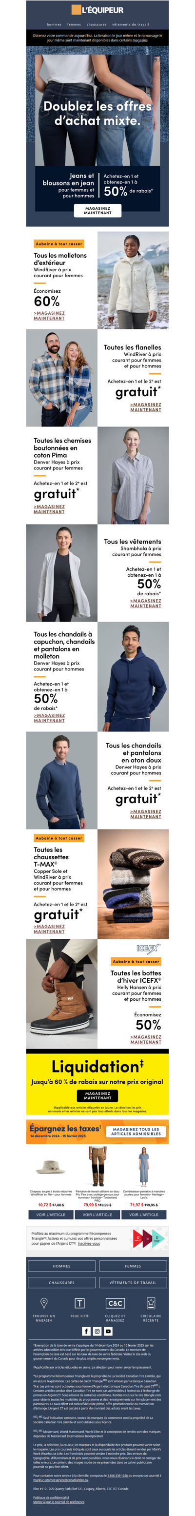 Remplissez votre panier avec les meilleures aubaines de cette semaine 🛒