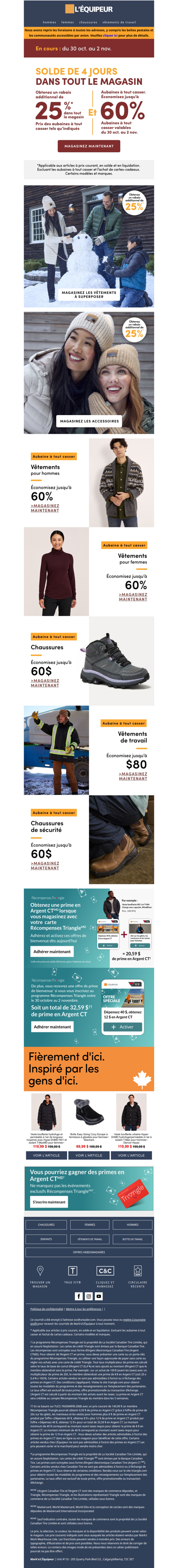 Solde dans tout le magasin dès aujourd’hui ‼️