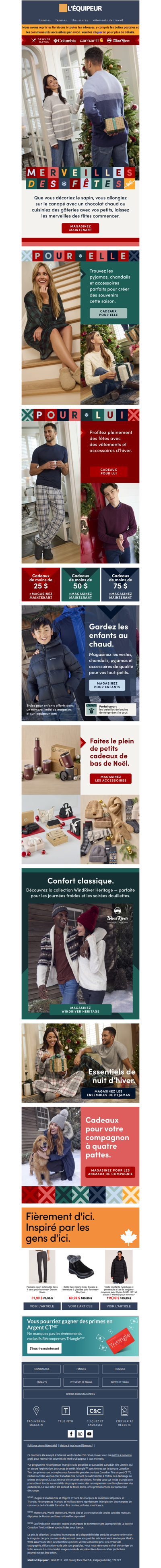 Faites de chaque moment une merveille des fêtes 🎁