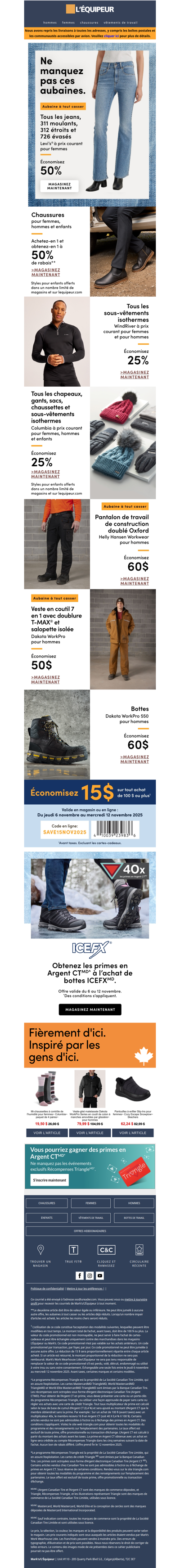 Les meilleures offres de la semaine 👀