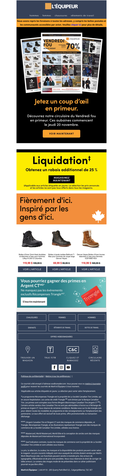 Oups ! Voici le vrai aperçu en primeur de cette semaine