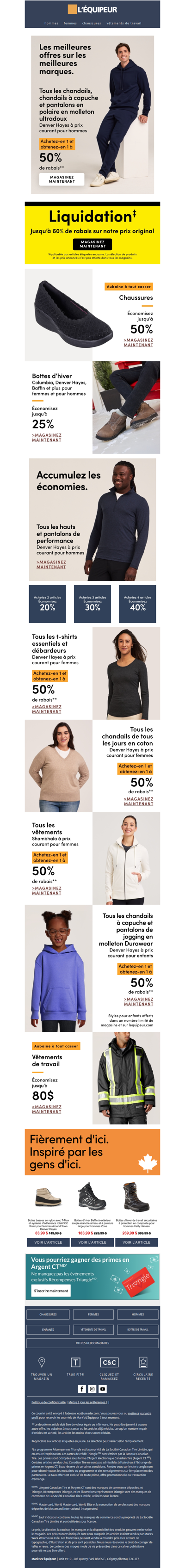 Les meilleures aubaines de la semaine sont arrivées 👀