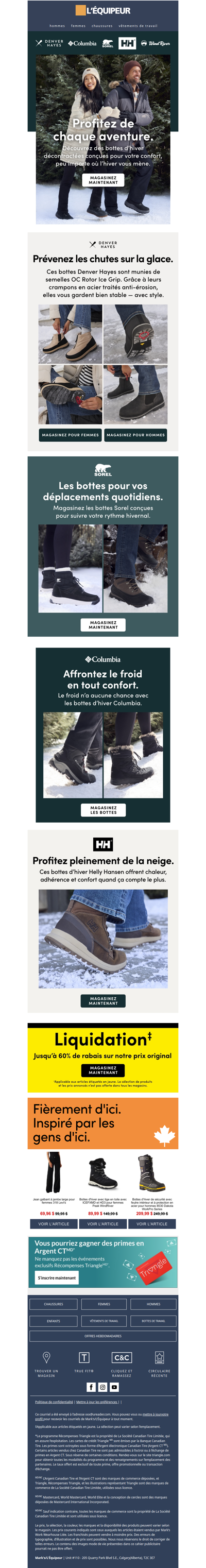 L’hiver n’a aucune chance ❄️