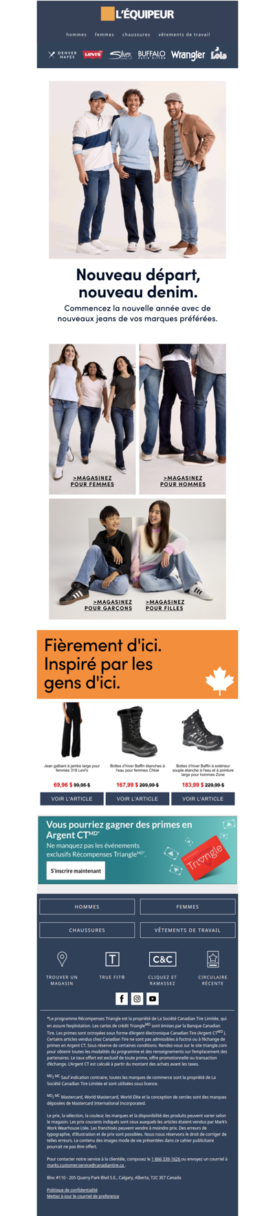 Liquidation : jusqu’à 60 % de rabais sur le prix original