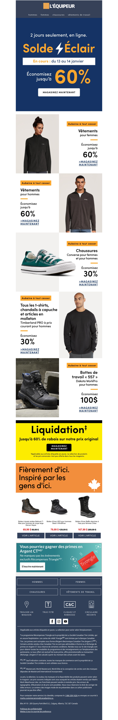 Solde⚡Éclair  : économisez jusqu’à 60 %