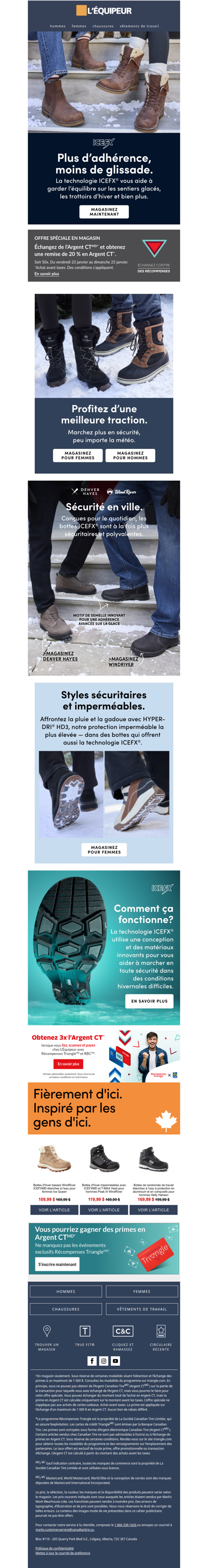 ICEFX® : Meilleure adhérence sur la glace 🥾