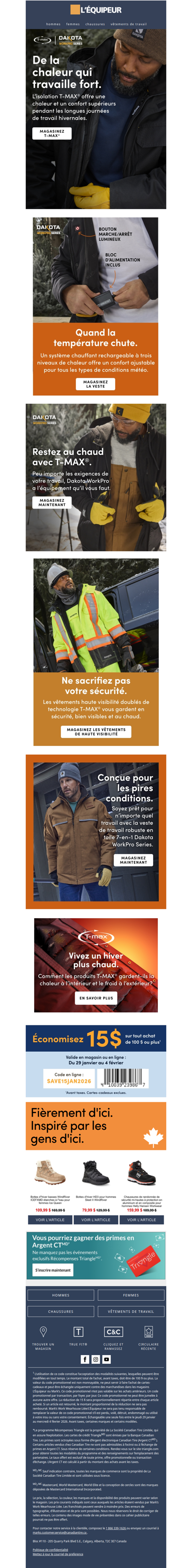 T-MAX® : ne sacrifiez pas la sécurité pour la chaleur 🔥