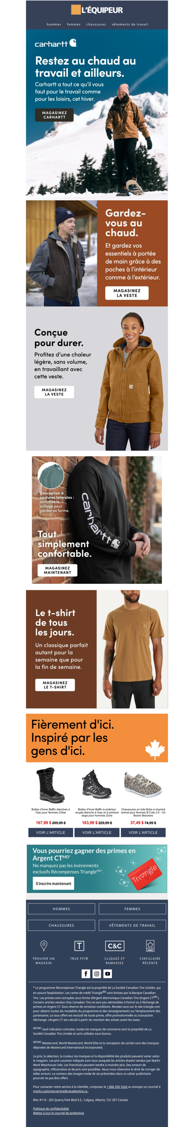 Carhartt : équipez-vous pour le travail