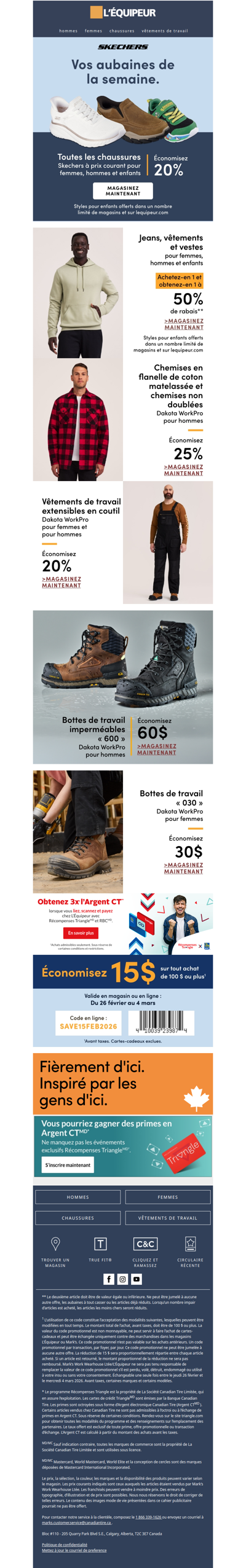 Les meilleures aubaines de la semaine sont ici 👀