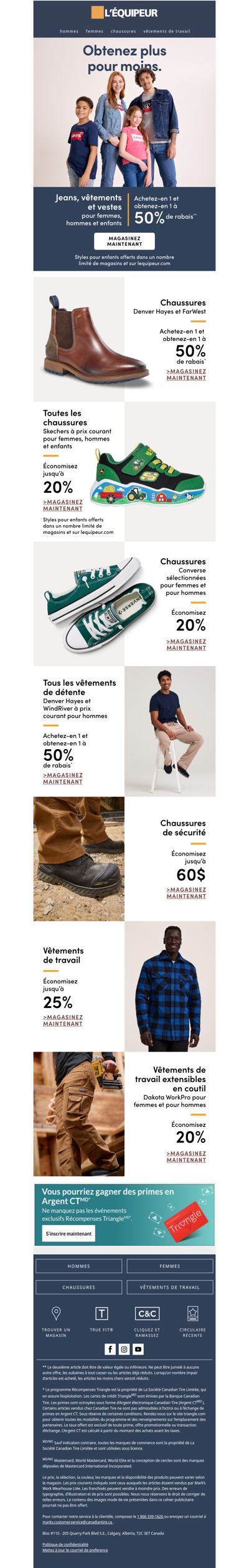 Découvrez les meilleures aubaines de la semaine ‼️