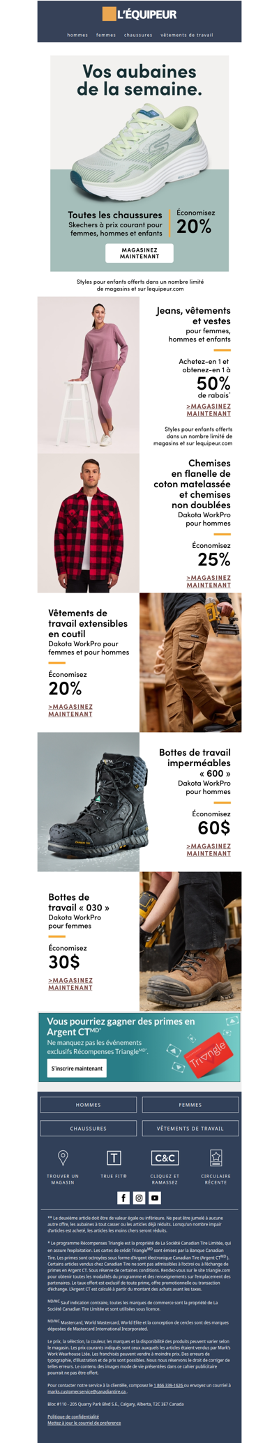 Économisez 20 % sur Skechers 🟧