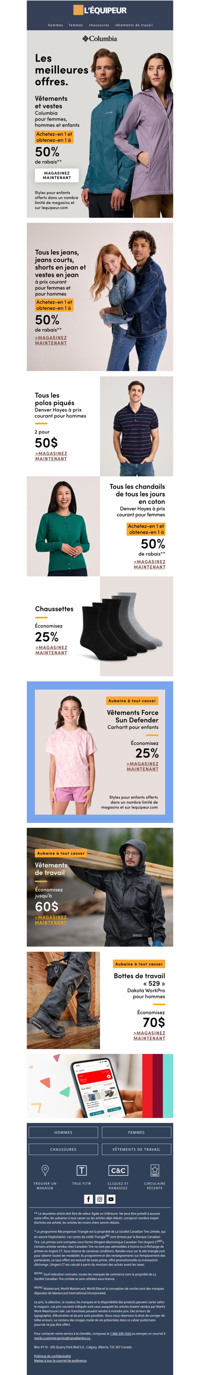 Les meilleures aubaines de la semaine sont arrivées 👀