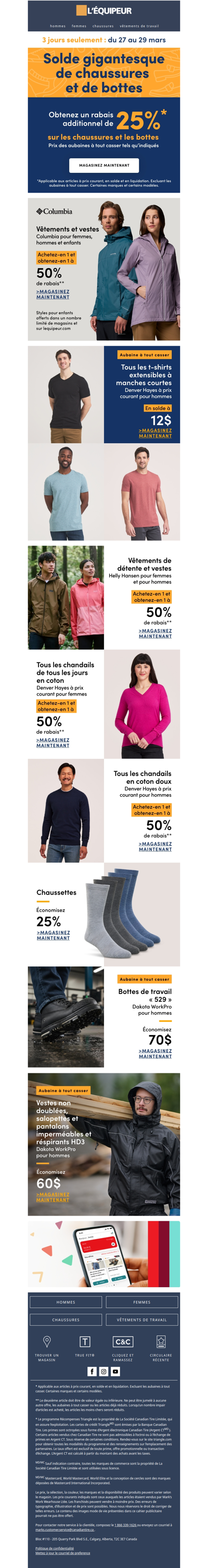 Voici les meilleures offres de la semaine ‼️