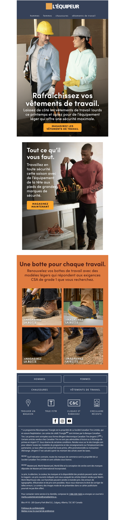 Mise à jour de vos bottes de travail de sécurité 🥾