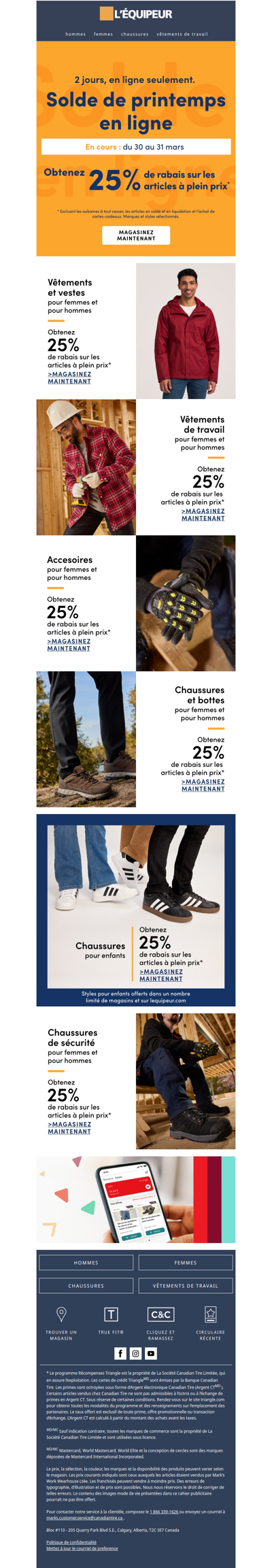 Faites vite ⚡ Le Solde Éclair se termine ce soir