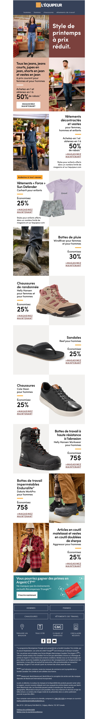 Ne manquez pas les meilleures offres de la semaine ‼️