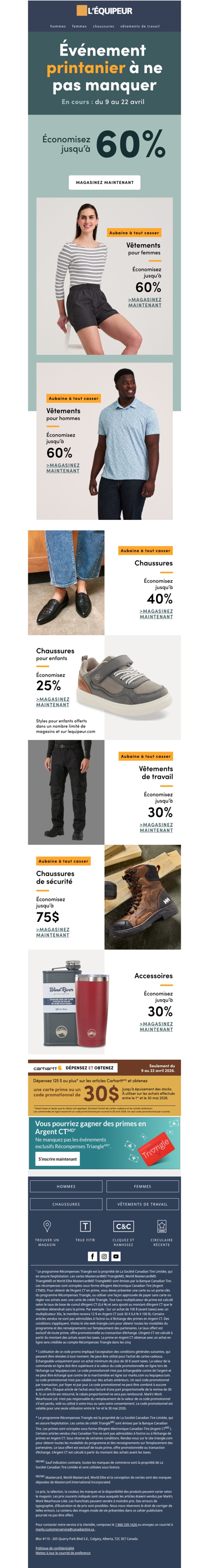 Dernière chance : Événement printanier à ne pas manquer 🌱