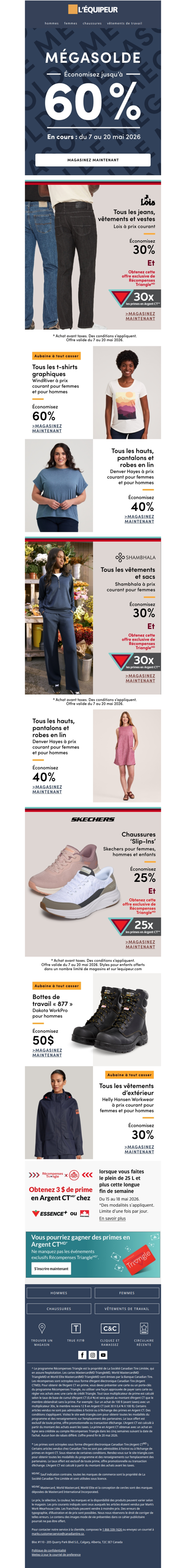 Les meilleures offres de la semaine sont arrivées️‼️