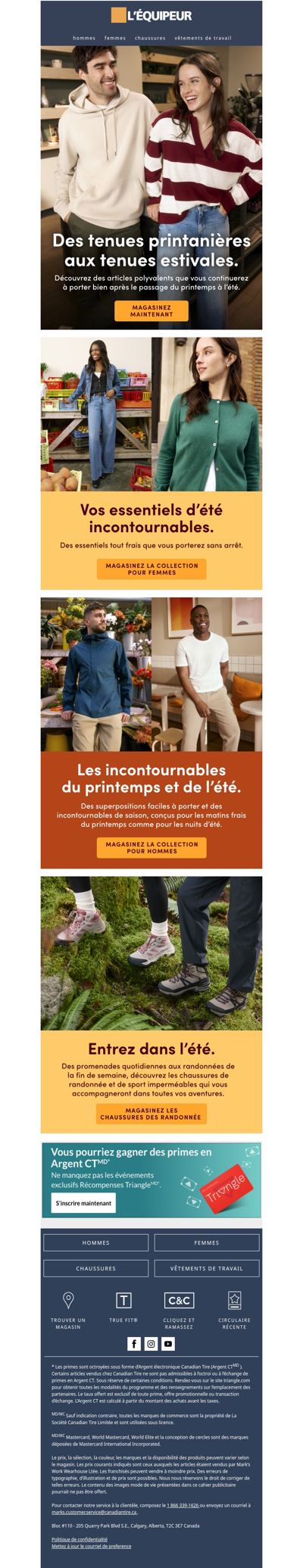 Transformez votre garde-robe du printemps à l'été