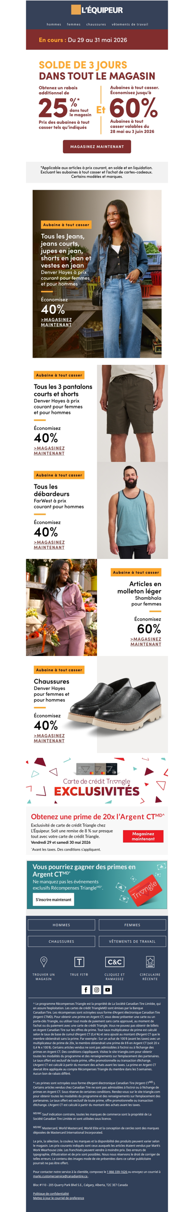 Découvrez les meilleures aubaines de la semaine