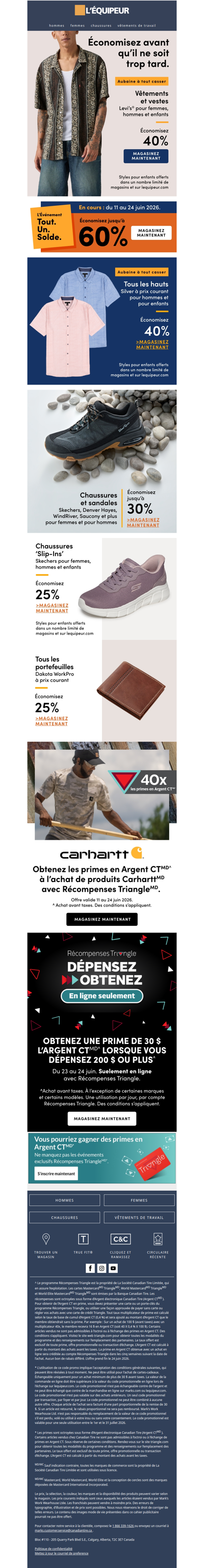 L’Événement Tout. Un. Solde. se termine aujourd’hui 🟧