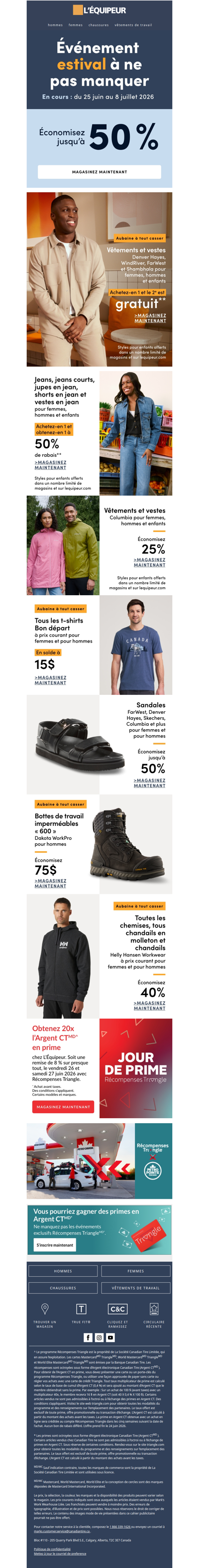 Les meilleures aubaines : Événement estival à ne pas manquer 🌷