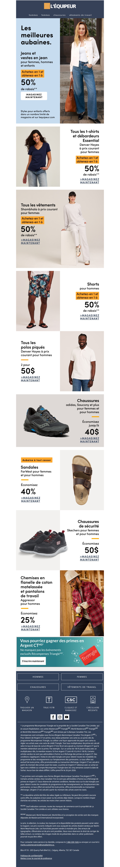 Les meilleures aubaines de la semaine ‼️