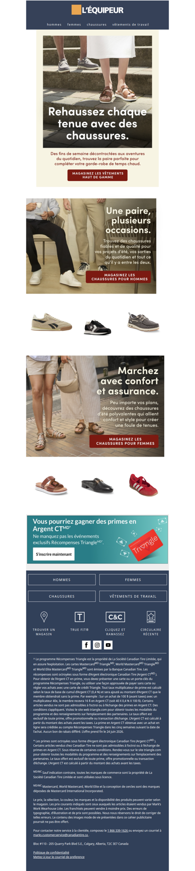 Rehaussez chaque tenue avec des chaussures d’été