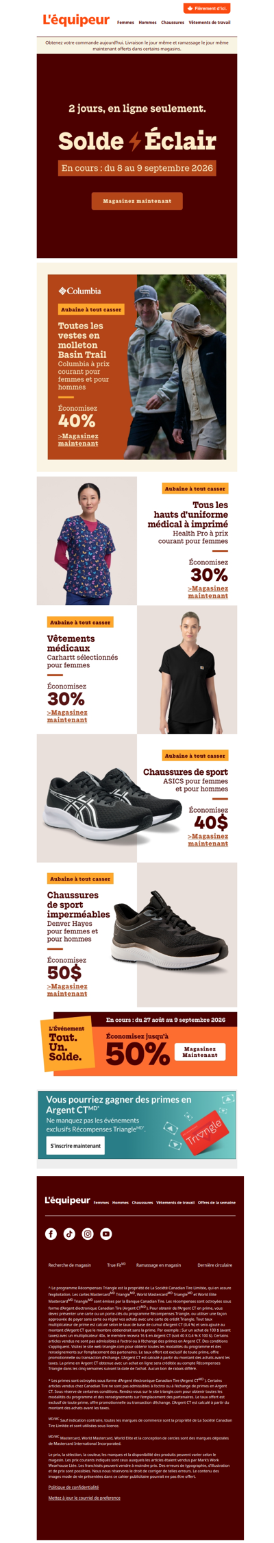 Solde ⚡ Éclair sur les uniformes médicaux — économisez jusqu’à 40 %