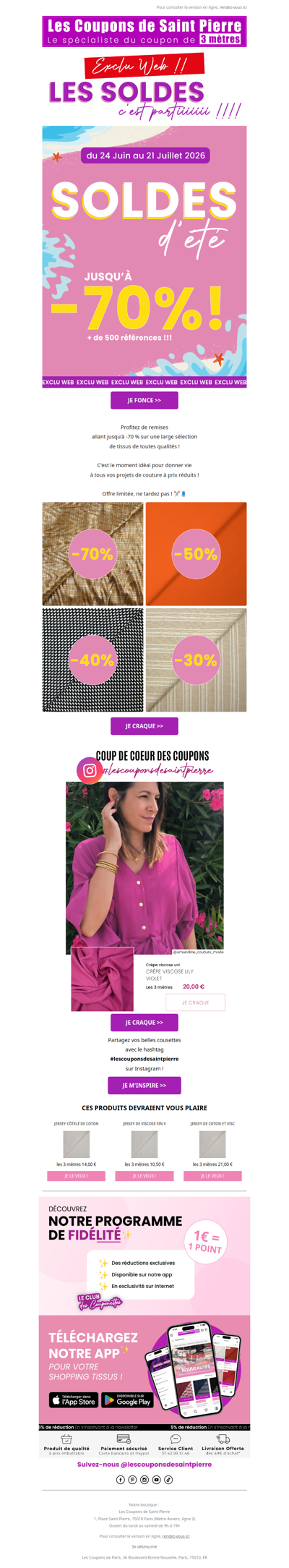 ✂️ Les SOLDES : c'est partiiiiiiii ! 🤩