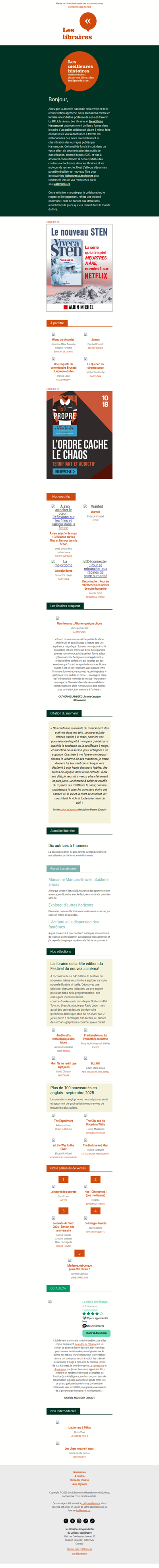 La réconciliation, un livre à la fois