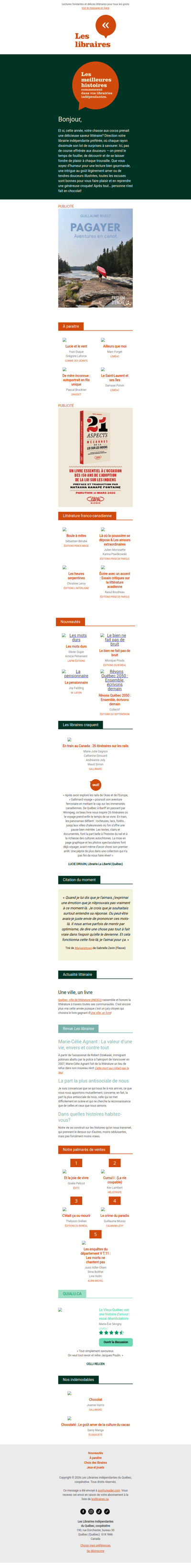 La chasse aux livres est ouverte!