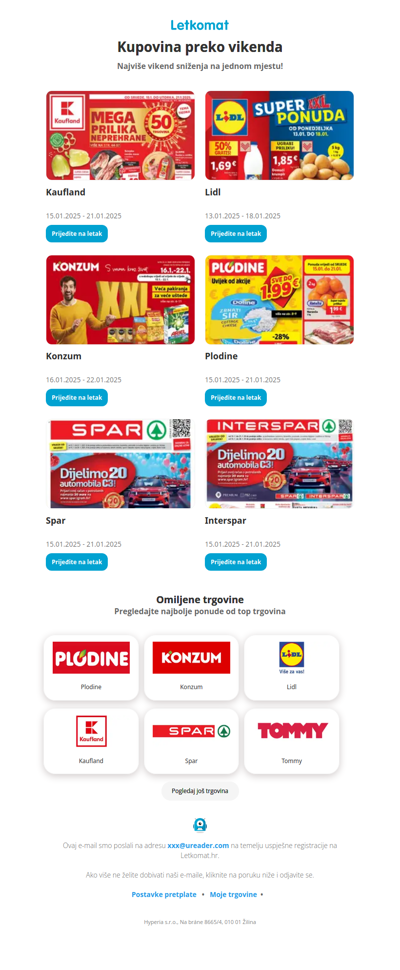 Otkrijte top 6 vikend ponuda