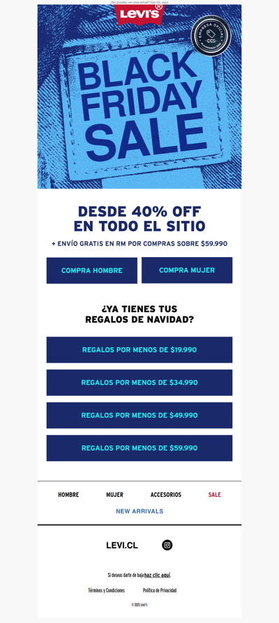 🎁 ¿Black Friday y regalos de Navidad? 🛒 Hoy llevas ambos desde 40% OFF