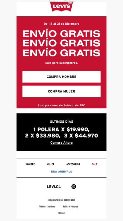 Este regalo es solo para ti 🎁 Envío gratis del 18 al 21 😏